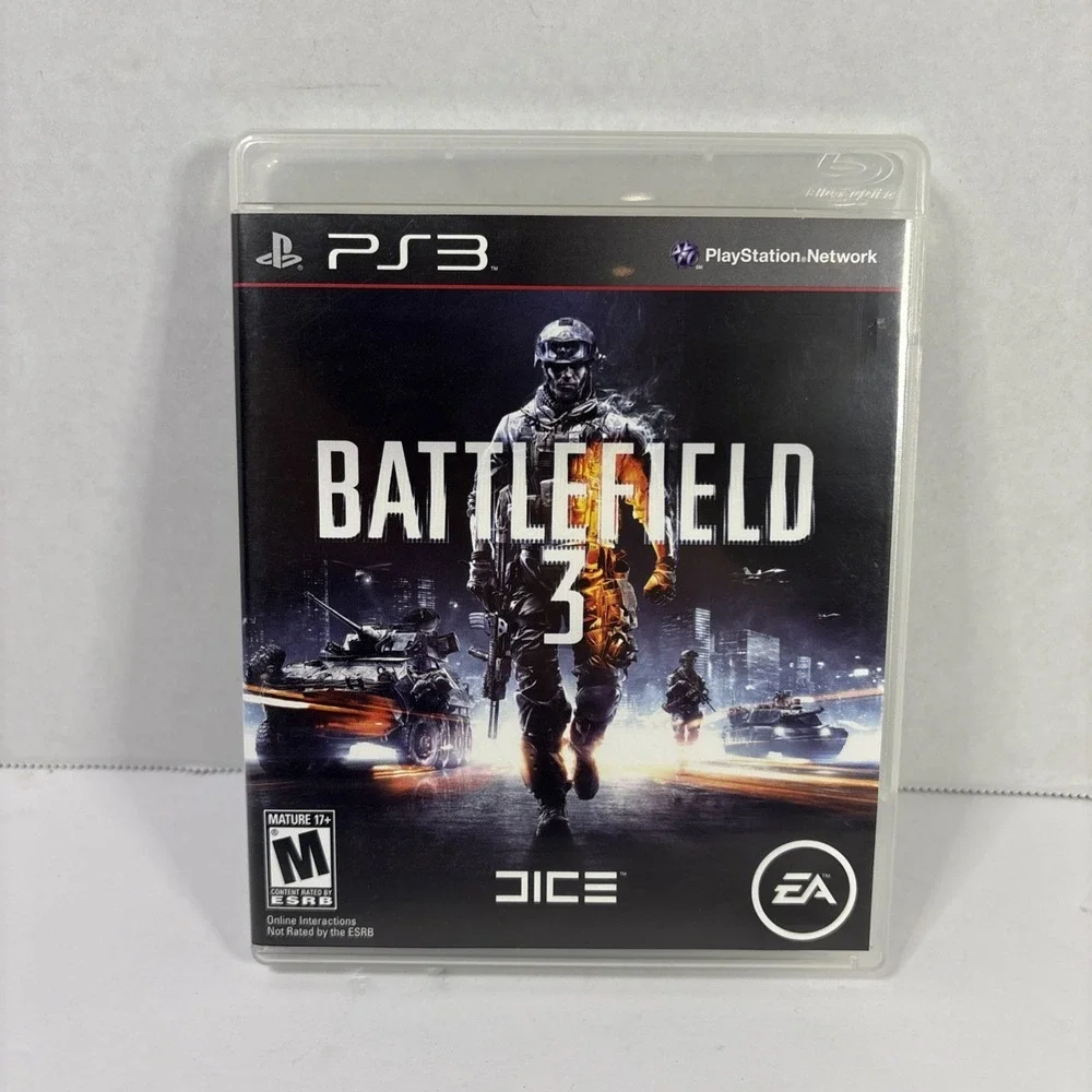 Battlefield 3 PS3 PlayStation 3 Complete CIB With Manual Tested